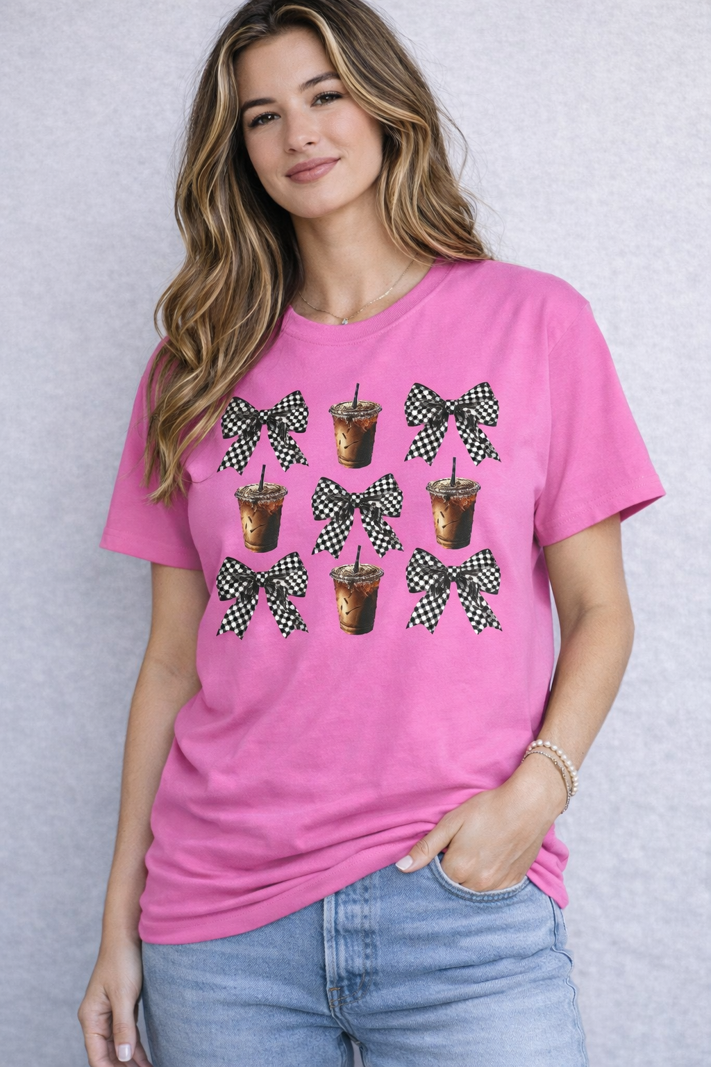Iced Coffee & Bows Tee🎀