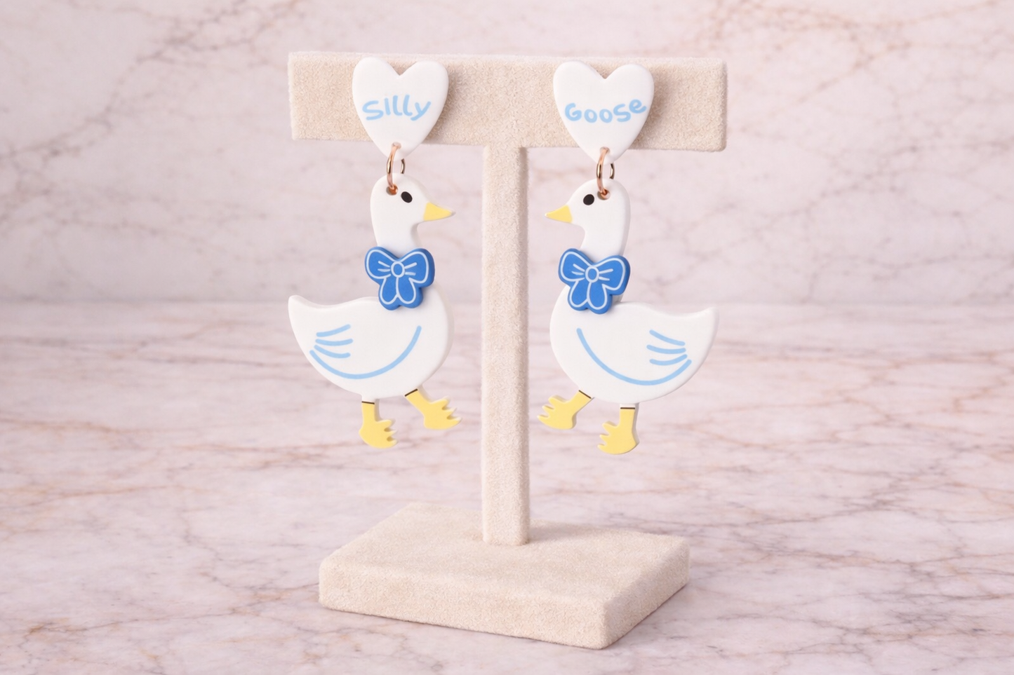 Silly Goose Dangle Earrings πͺΏπ