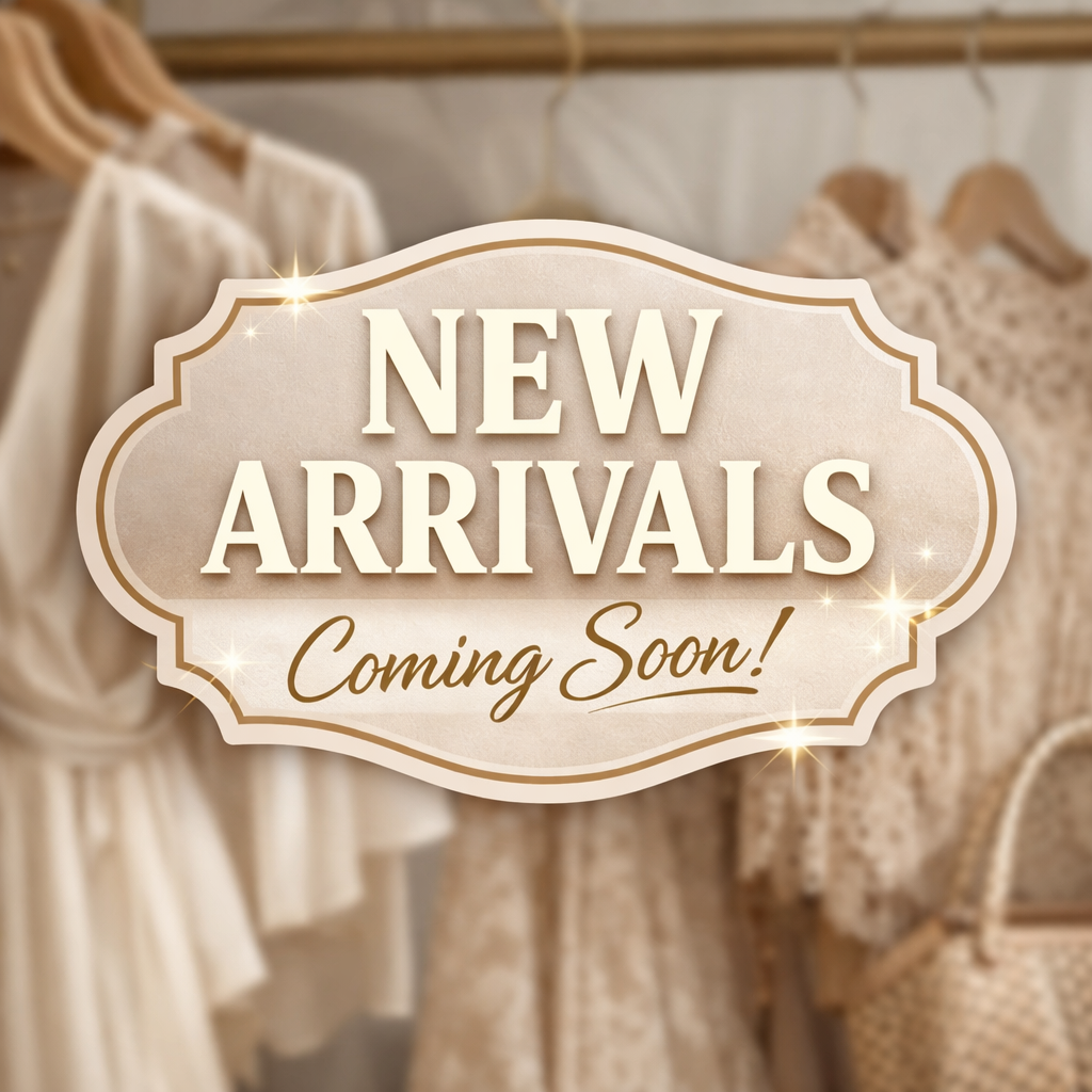 New Arrivals Coming Soon! NOT SOLD OUT just not here yet🩷