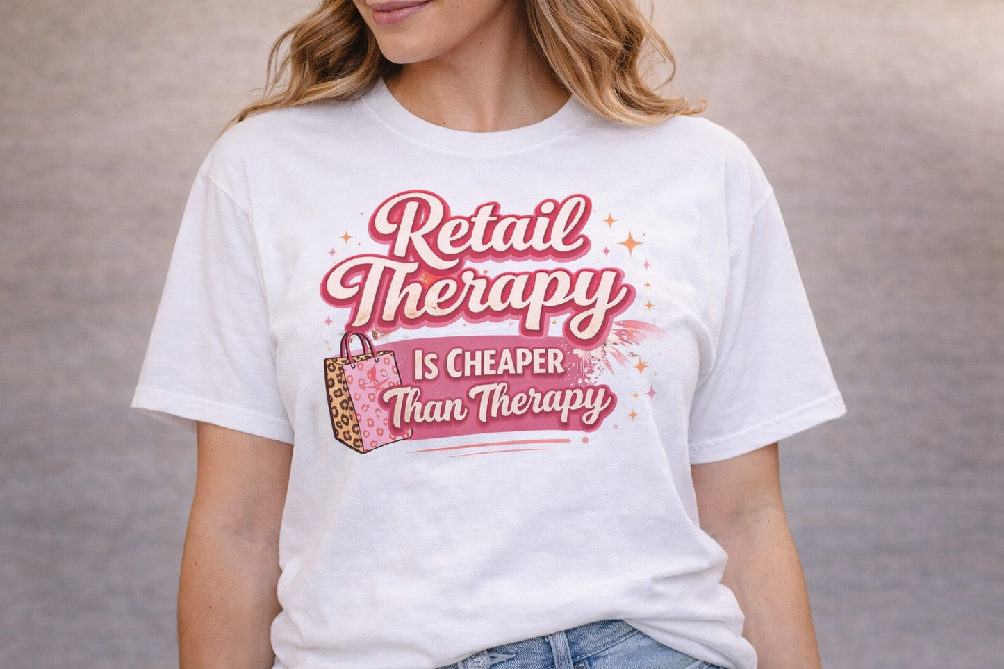 Retail Therapy Tee🎀