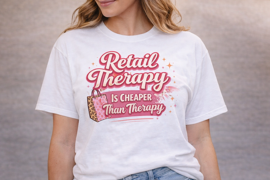 Retail Therapy Tee🎀
